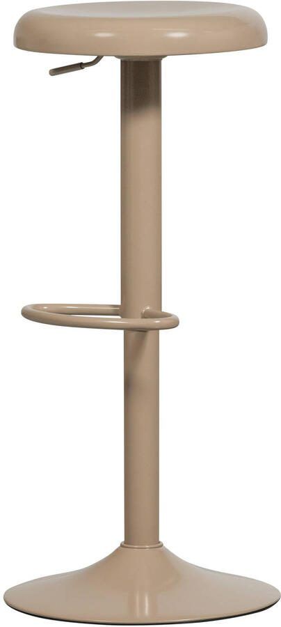 WOOOD Verstelbare Barkruk Isaac Zand (zithoogte 61-81cm)