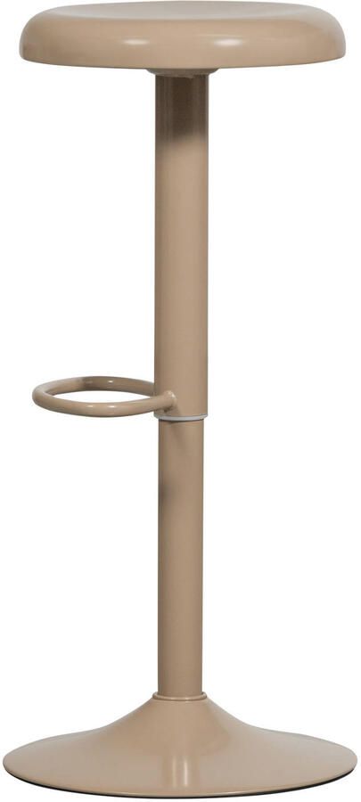 WOOOD Verstelbare Barkruk Isaac Zand (zithoogte 61-81cm)
