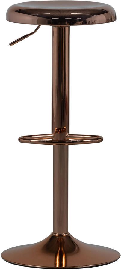 WOOOD Verstelbare Barkruk Isaac Koper (zithoogte 61-81cm) - Foto 2