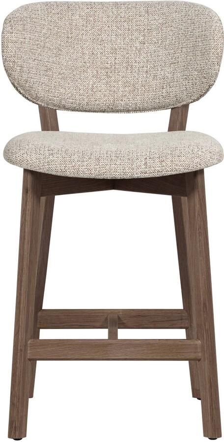 WOOOD Udar Barstoel Met Houten Frame Hout Bruin 94x51x58 cm - Foto 3