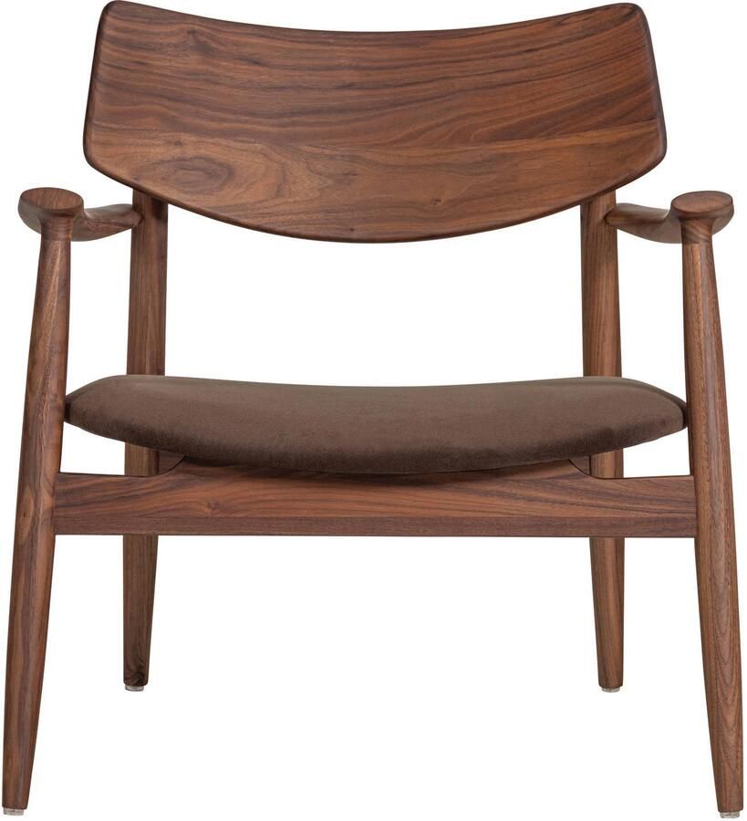 WOOOD Bask Fauteuil Walnoothout Bruin 72x69x70 - Foto 2