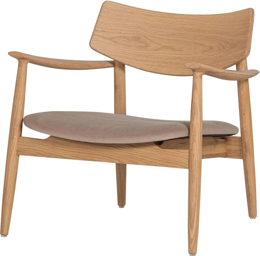WOOOD Bask Fauteuil Eikenhout Naturel 72x69x70