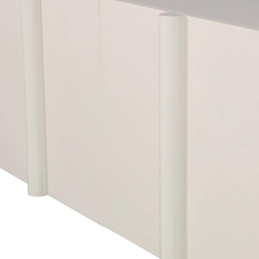 WOOOD Basu Tv-Meubel Grenen Bordeauxrood 53x200x46