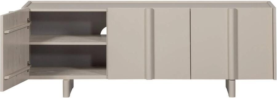 WOOOD Basu Tv-Meubel Grenen Grijs 53x152x46 - Foto 3