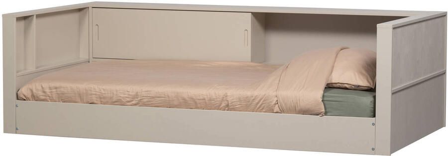 WOOOD Carter Bedbank Grenenhout Dust Beige 90x200 - Foto 3