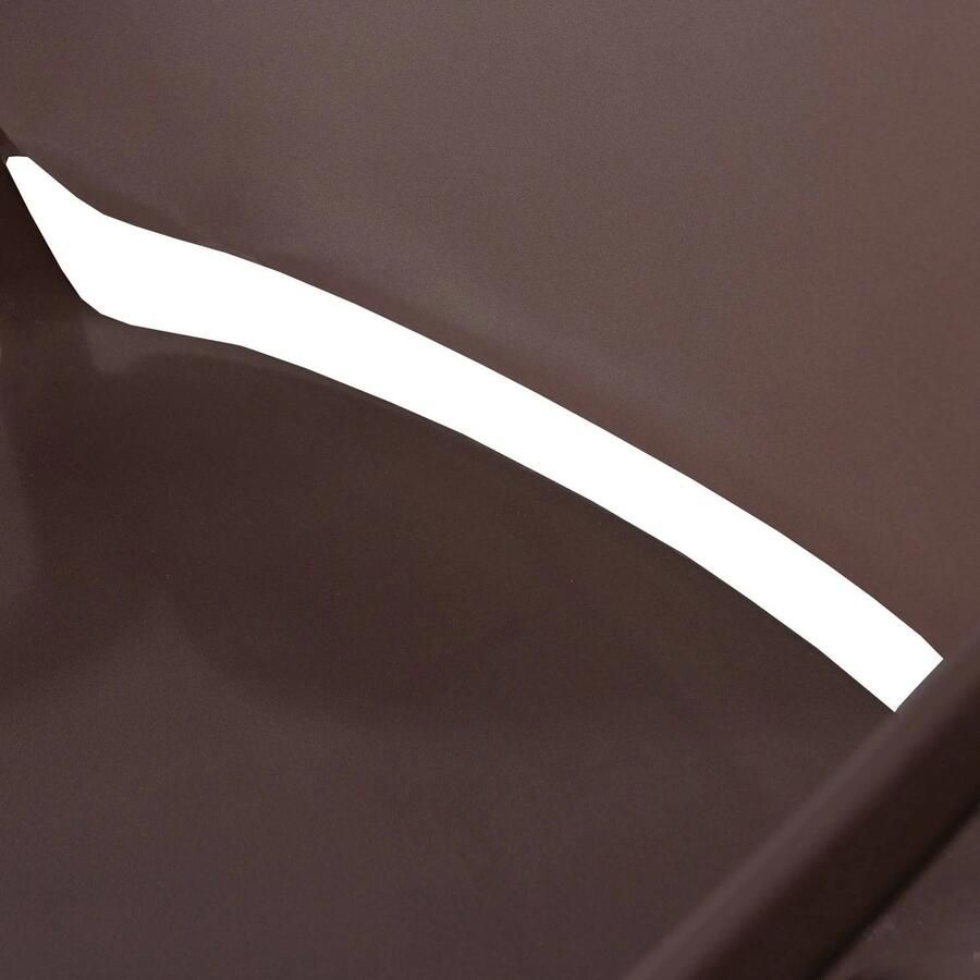 WOOOD Bent Tuinstoelen Kunststof Paars Bruin Set van 2 - Foto 2