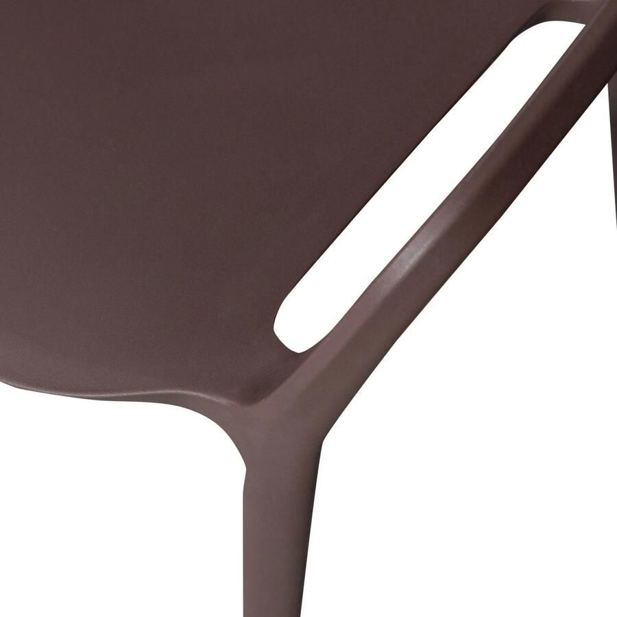 WOOOD Bent Tuinstoelen Kunststof Paars Bruin Set van 2 - Foto 3