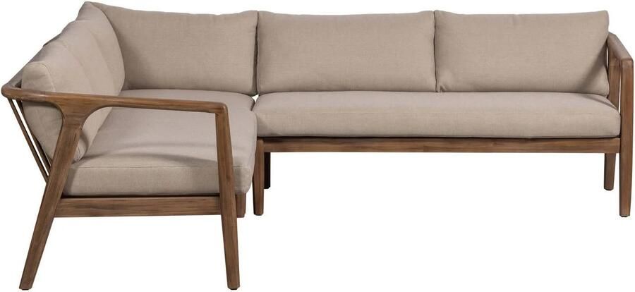 WOOOD Biam Loungeset Tuin Acacia Hout Naturel 67x227x227 - Foto 3