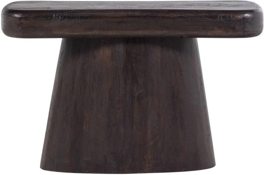 WOOOD Amco Sidetable Mango Hout Zwart 76x120x40 - Foto 3