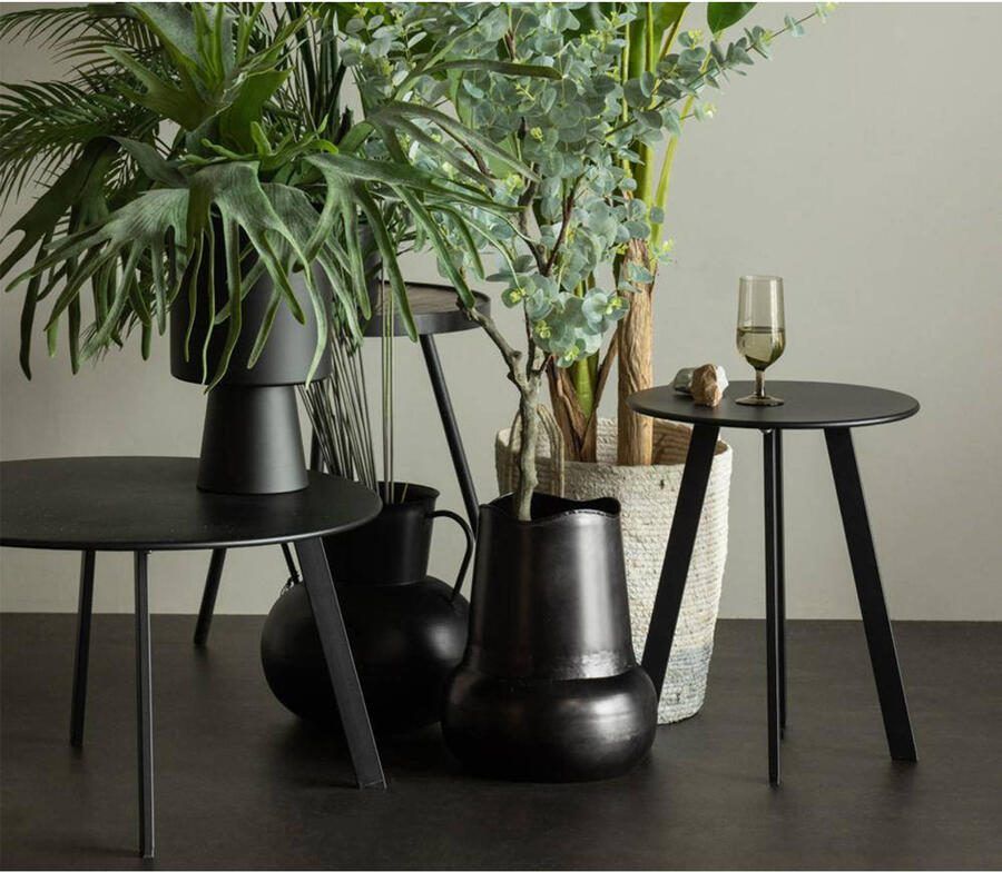 Trendhopper FER TUIN BIJZETTAFEL ?40 CM METAAL ZWART - Foto 3