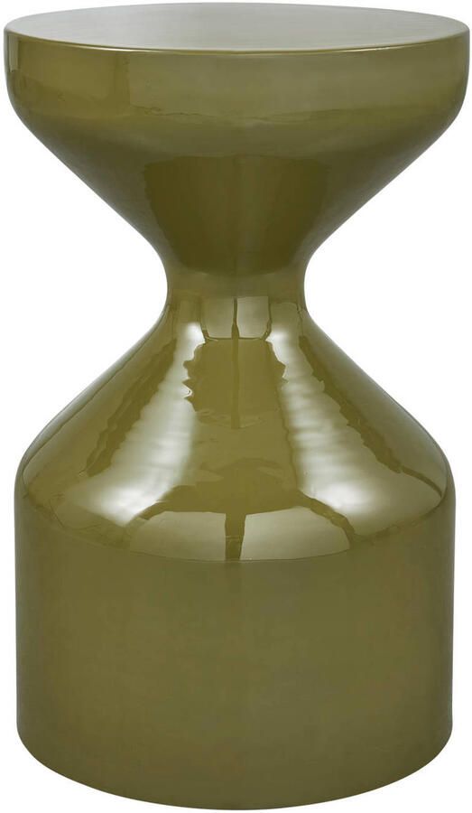 WOOOD Floyd Bijzettafel Metaal Groen 47x30x30 - Foto 3