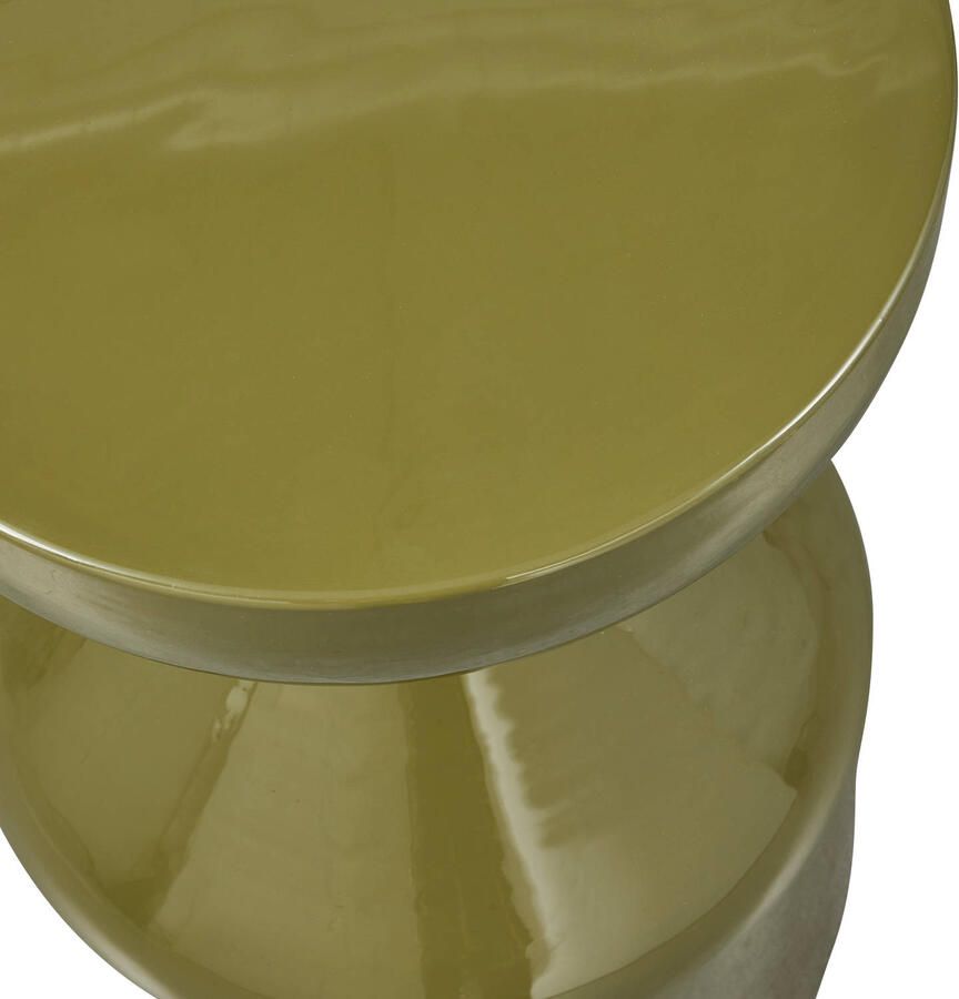 WOOOD Floyd Bijzettafel Metaal Groen 47x30x30