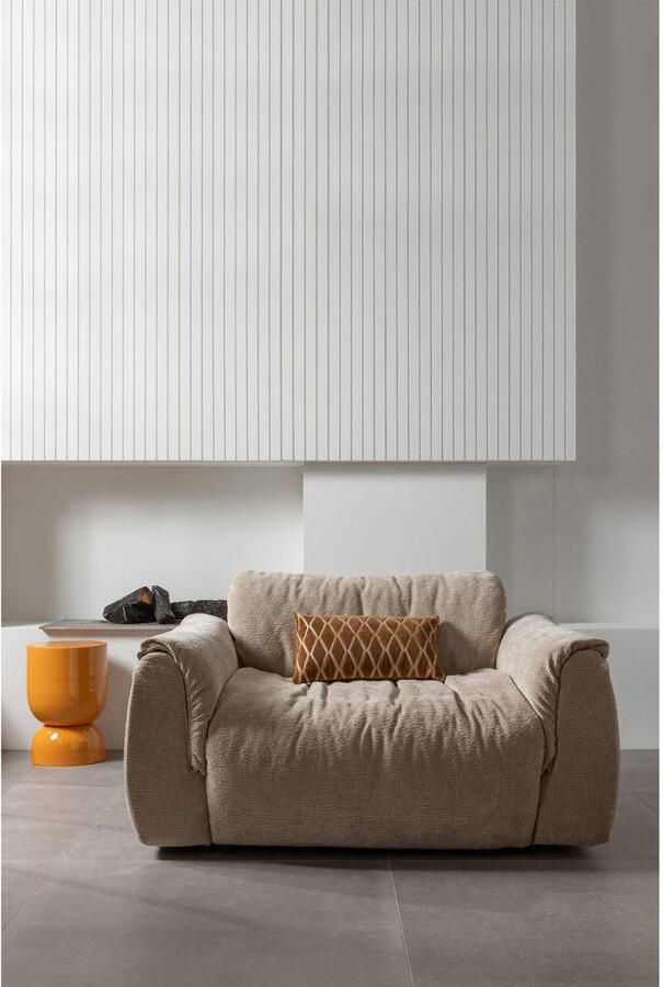WOOOD Hekla Bijzettafel Metaal Oranje 47x32x32 cm - Foto 2