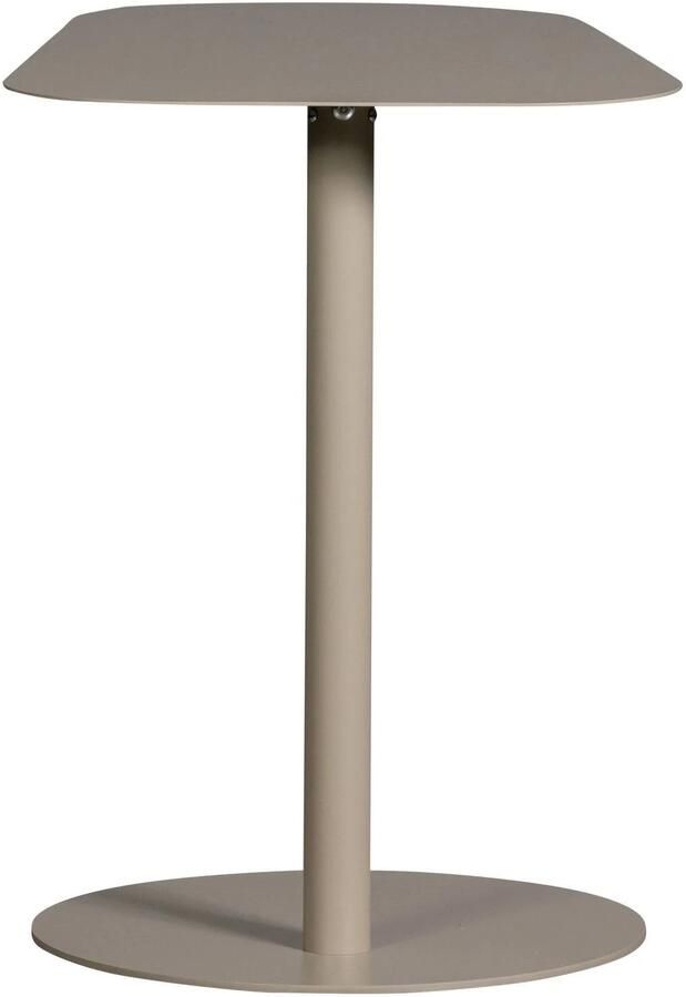 WOOOD Lia Bijzettafel Metaal Dust Beige 50x50x38 cm - Foto 3