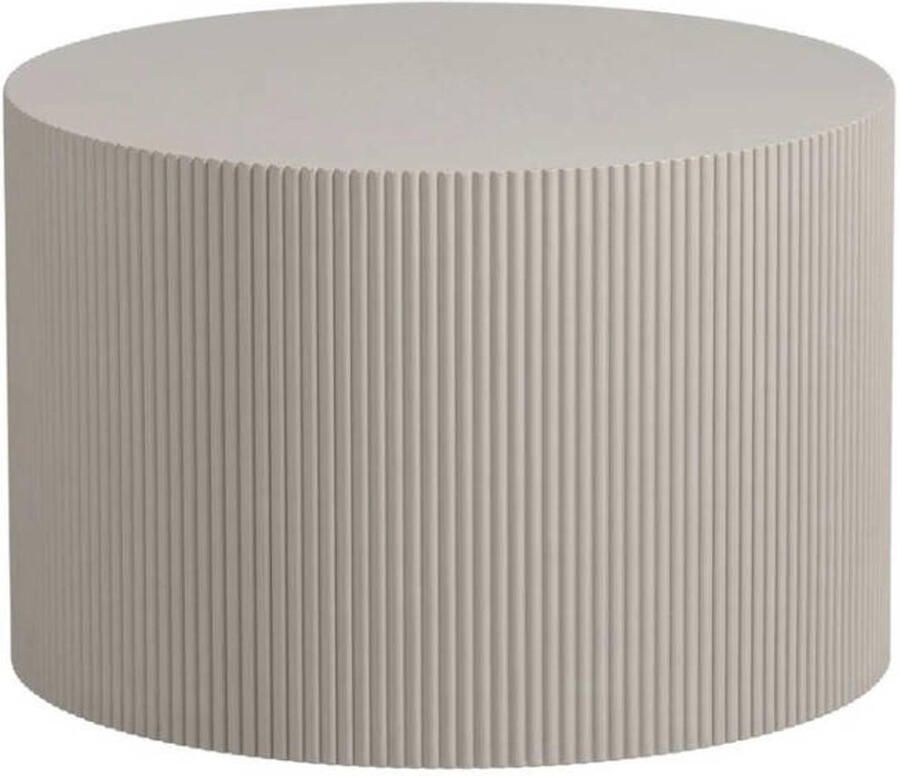 WOOOD Bijzettafel Prague ronde vorm van geperst plaatmateriaal hoogte 40 x ø 60 cm - Foto 5