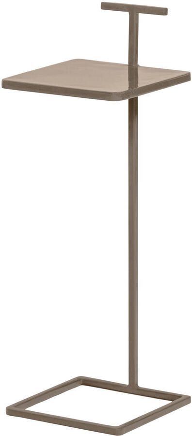 WOOOD Toste Bijzettafels Metaal Donker Zand Set van 2 - Foto 3