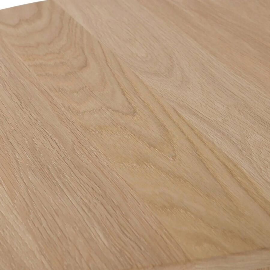 WOOOD Tablo Salontafel 60 cm Eikenhout Transparant 40x59x59 - Foto 2
