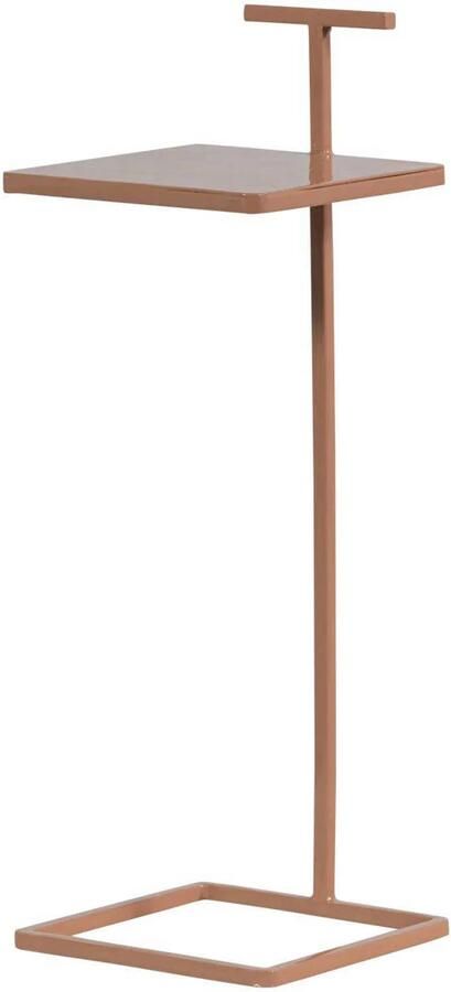 WOOOD Toste Bijzettafel Metaal Oud Roze 64x22x22 cm
