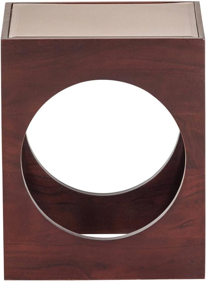 WOOOD Trax Bijzettafel Acaciahout Bruin 45x37x37 - Foto 2