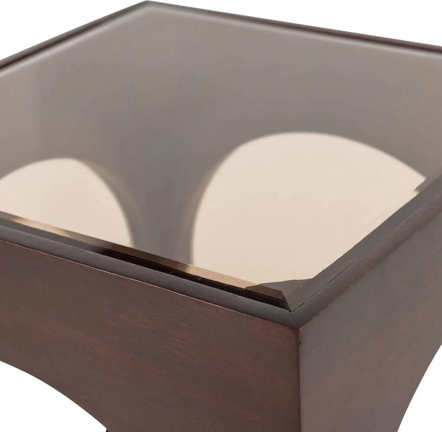 WOOOD Trax Bijzettafel Acaciahout Bruin 45x37x37 - Foto 3