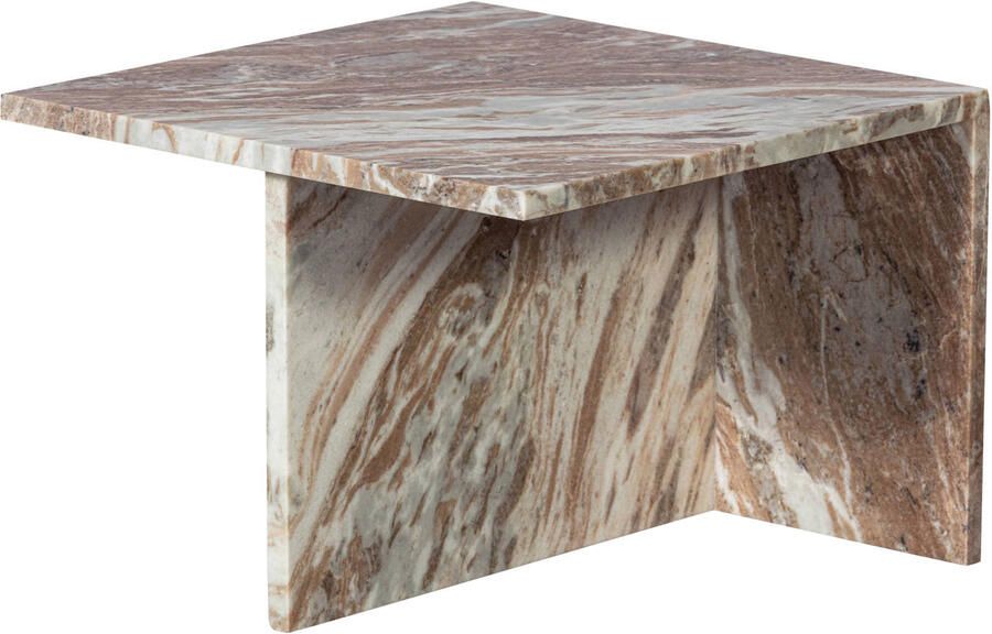 WOOOD Salontafel Xhail met een royale tafelblad van marmer h 35 cm x b 50 cm - Foto 10