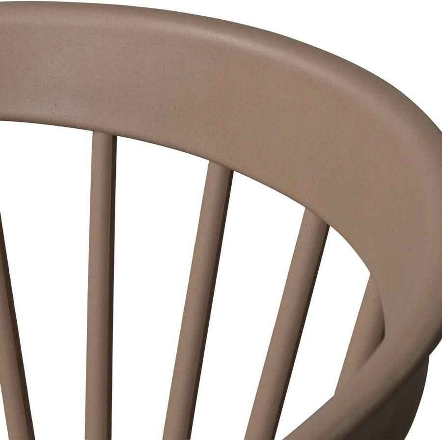 WOOOD Bliss Tuinstoelen Kunststof Zwart Set van 2 - Foto 2
