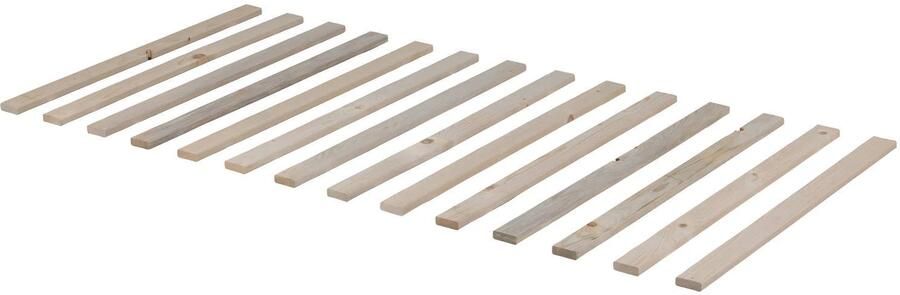 WOOOD Lattenrol Bodem Inclusief Bevestigingsmateriaal Hout 200x90 cm