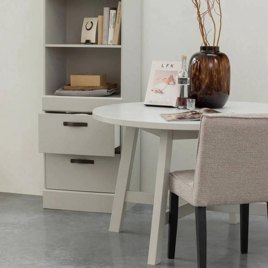 Leen Bakker WOOOD boekenkast Bold mistwit 215x53x43 cm - Foto 3
