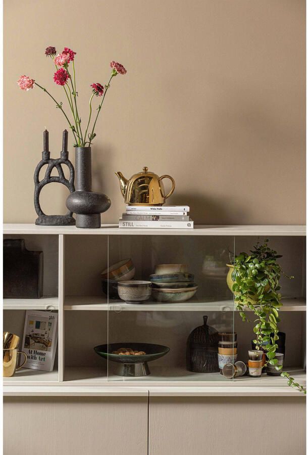 WOOOD Opzetkast Klink met doorzichtige schuifdeuren h 60 cm x b 200 cm - Foto 4