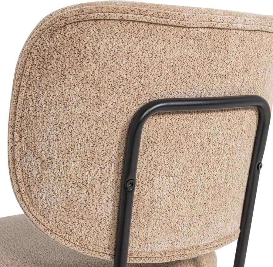 WOOOD Brint Eetkamerstoel Armleuning Zand Set Van 2 80x63x58 - Foto 3