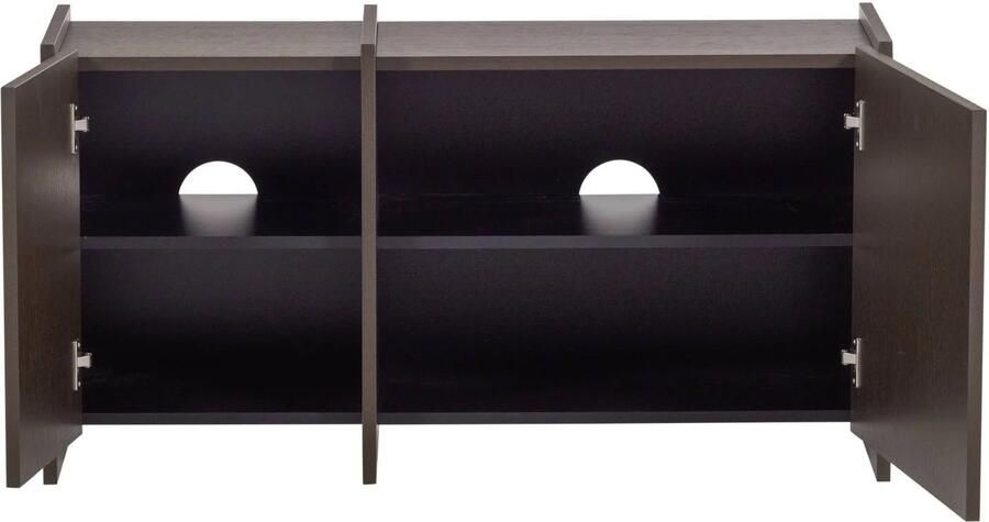 WOOOD Brock Tv Meubel 102 CM Essen Fineer Middenbruin 53x102x44 cm - Foto 3