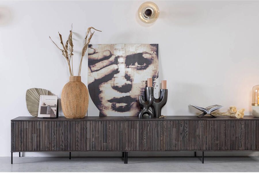 WOOOD Exclusive WOOOD Boekenstandaard Brook Liggend Zwart - Foto 3