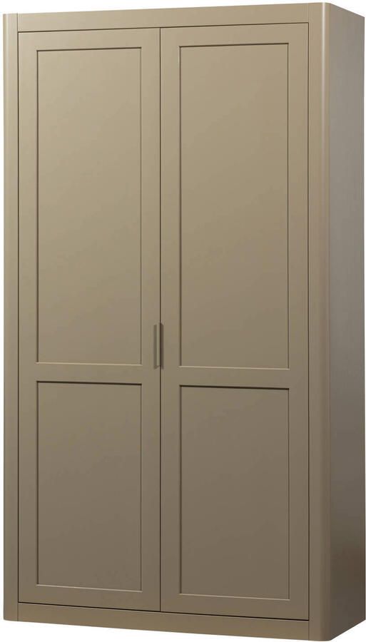 WOOOD Opbergkast Gunnar Grenenhout 217 x 120cm Mud - Foto 3