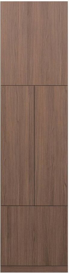 WOOOD Build Smalle Opbergkast Eiken Fineer Naturel 215x54x41