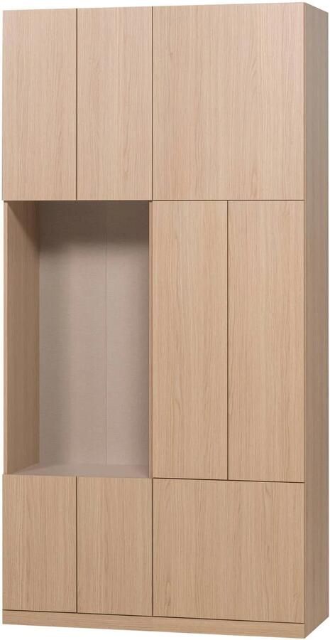 WOOOD Build Wandkast Combinatie 108 cm Eiken Decor Naturel