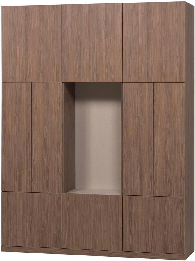 WOOOD Build Wandkast Combinatie 162 cm Eiken Decor Naturel