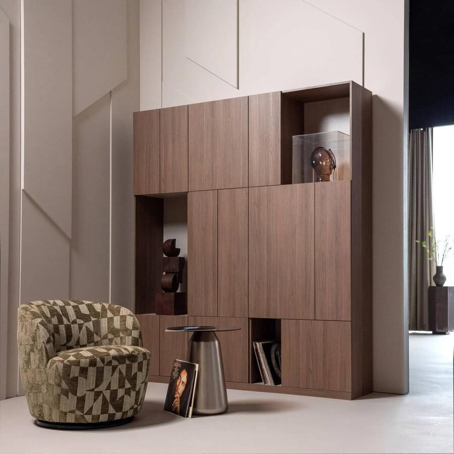 WOOOD Build Wandkast Combinatie 188 cm Eiken Decor Naturel - Foto 2