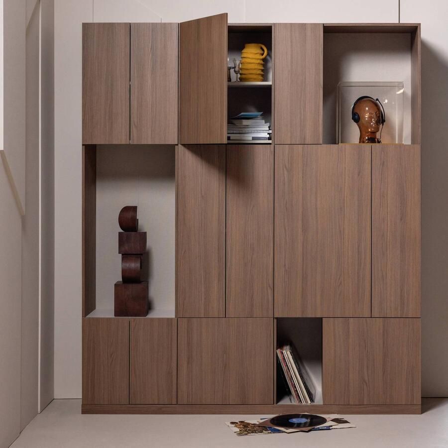 WOOOD Build Wandkast Combinatie 188 cm Eiken Decor Naturel - Foto 3