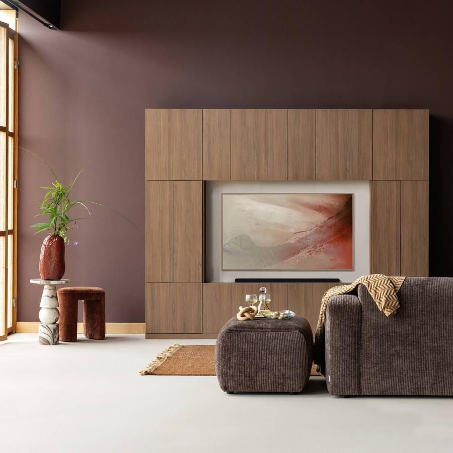 WOOOD Build Wandkast Combinatie 268 cm Eiken Decor Naturel - Foto 2