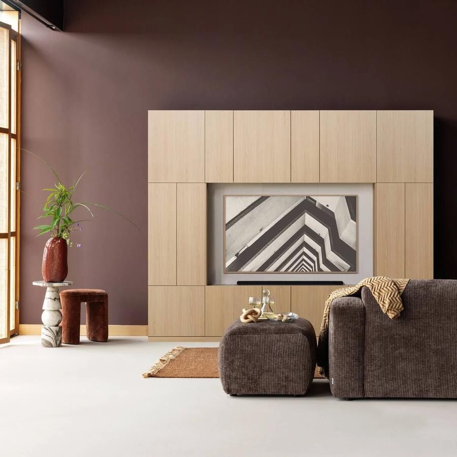 WOOOD Build Wandkast Combinatie 268 cm Eiken Decor Naturel - Foto 2