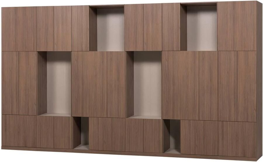 WOOOD Build Wandkast Combinatie 376 cm Eiken Decor Naturel