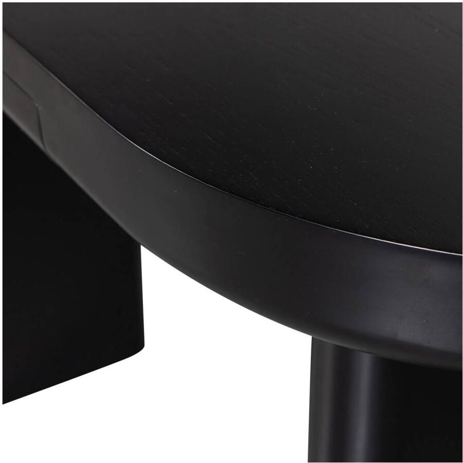 WOOOD Exclusive Bureau Sidetable Mael Met 1 lade 120 x 50cm Zwart - Foto 2