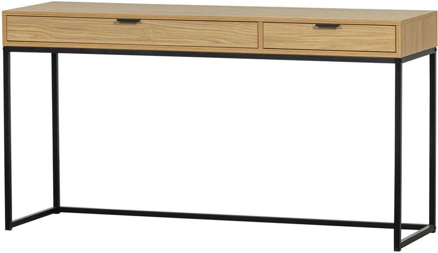 WOOOD Exclusive Bureau Silas Eiken 140 x 44cm Naturel - Foto 3