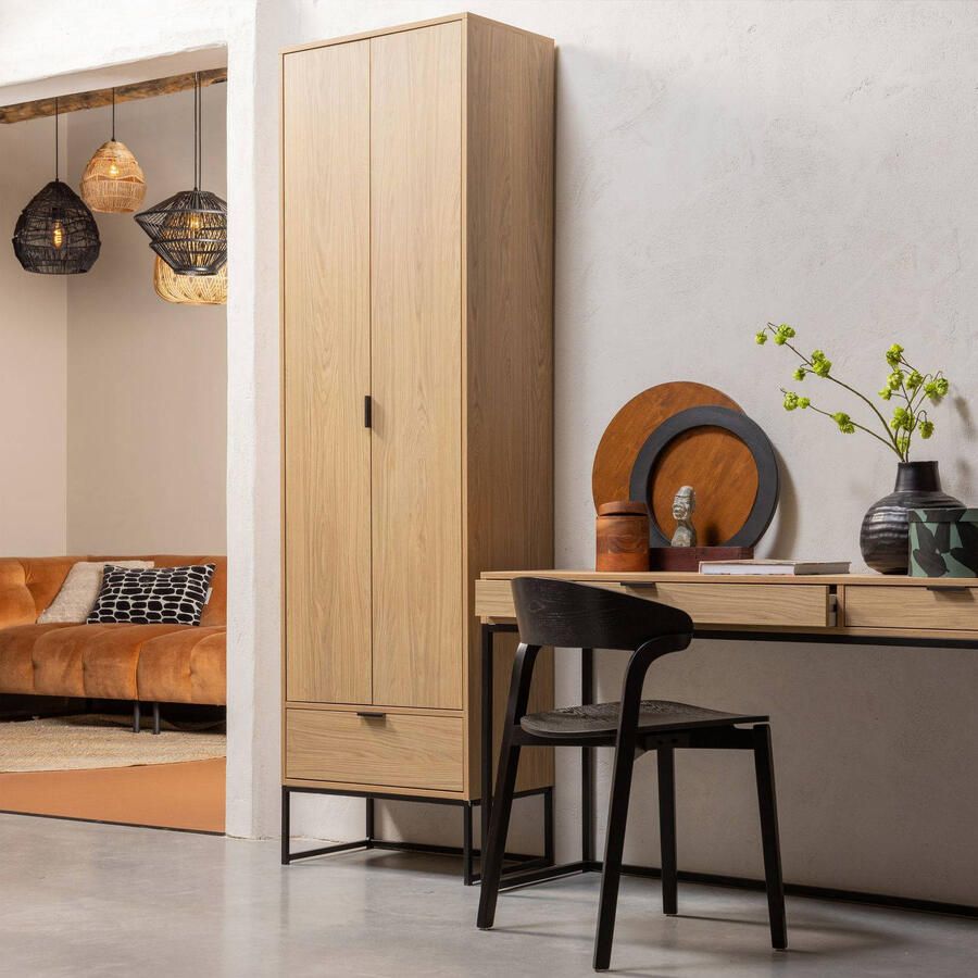 WOOOD Exclusive Bureau Silas Eiken 140 x 44cm Naturel