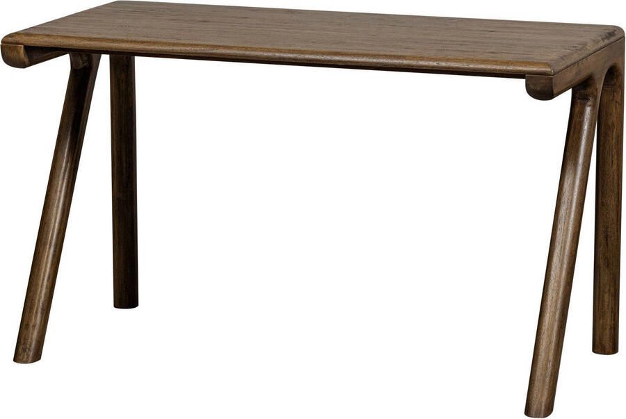 WOOOD Tug Bureau Opvallend Potendesign Mangohout Walnoot Bruin 78x130x60 cm - Foto 2