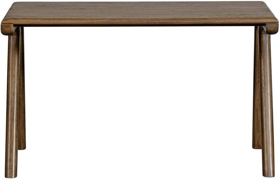 WOOOD Tug Bureau Opvallend Potendesign Mangohout Walnoot Bruin 78x130x60 cm - Foto 4