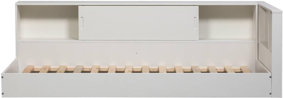 WOOOD Carter Hoekbed Links Rechts Grenenhout Wit 90x200 - Foto 3