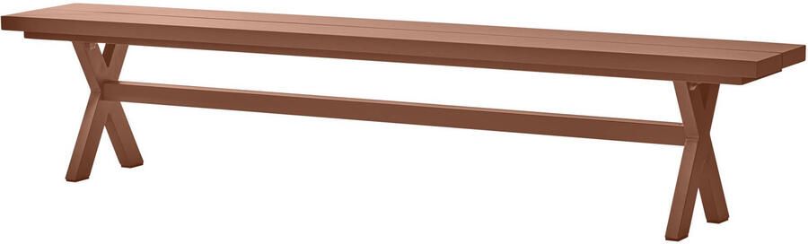 Exotan Picknick Tuintafel + bankjes Aluminium Terra - Foto 2