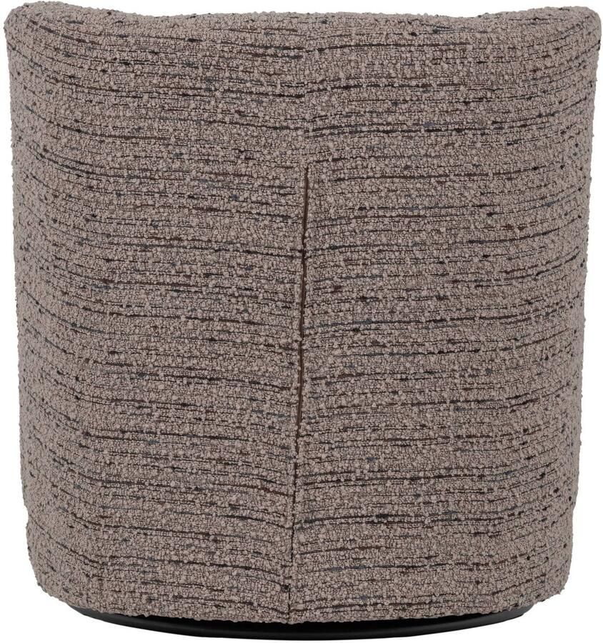 WOOOD Atty Draaifauteuil Grove Melange Beige 75x74x65 cm - Foto 2