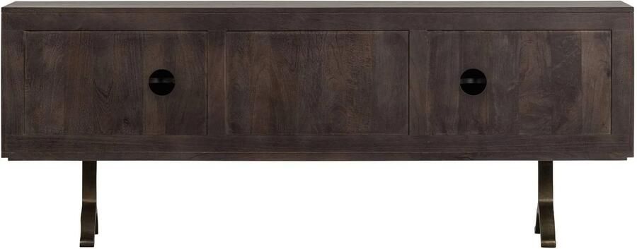 BePureHome Draw Dressoir Mangohout Walnoot 70x180x40 - Foto 4